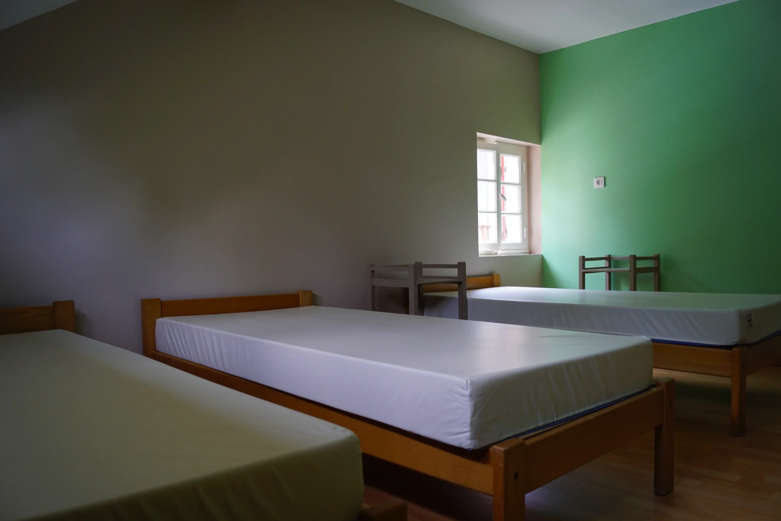 Chambre du chalet – ambiance simple et chaleureuse