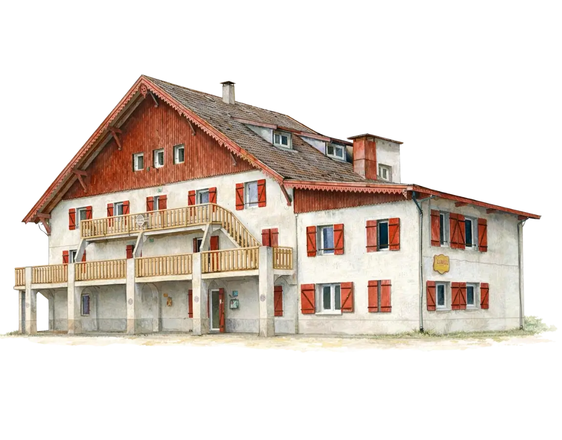 hebergement chalet et camping en pliene nature au lac de Bouzey