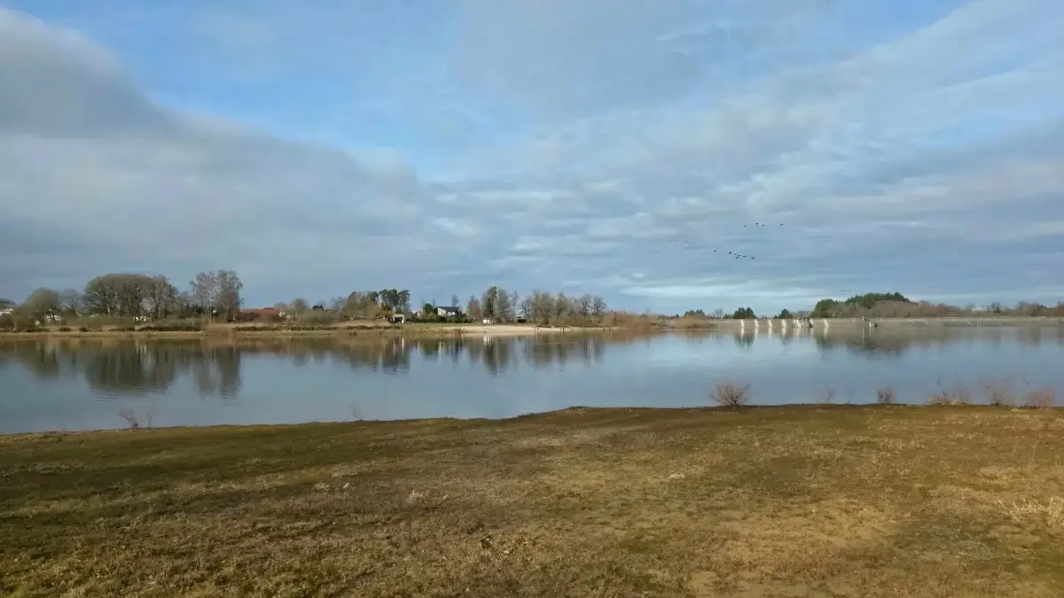 La plage du chalet du lac de bouzey